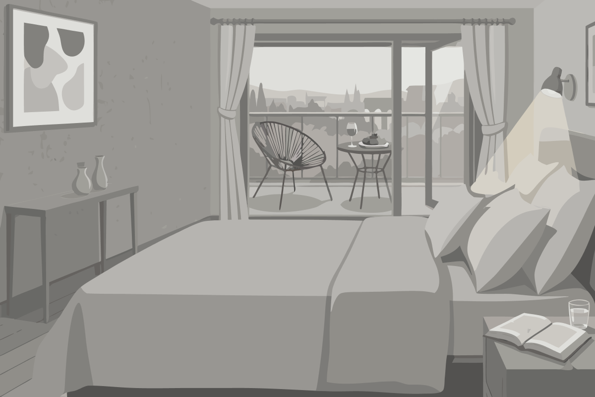 Chambre Familiale avec Salle de Bains Privative